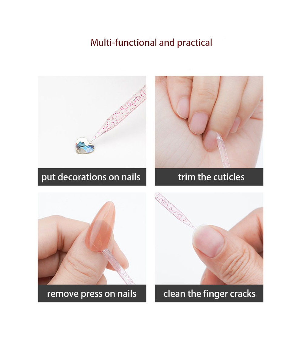 Double-Sided Reusable Manicure Stick | Cuticle Stick